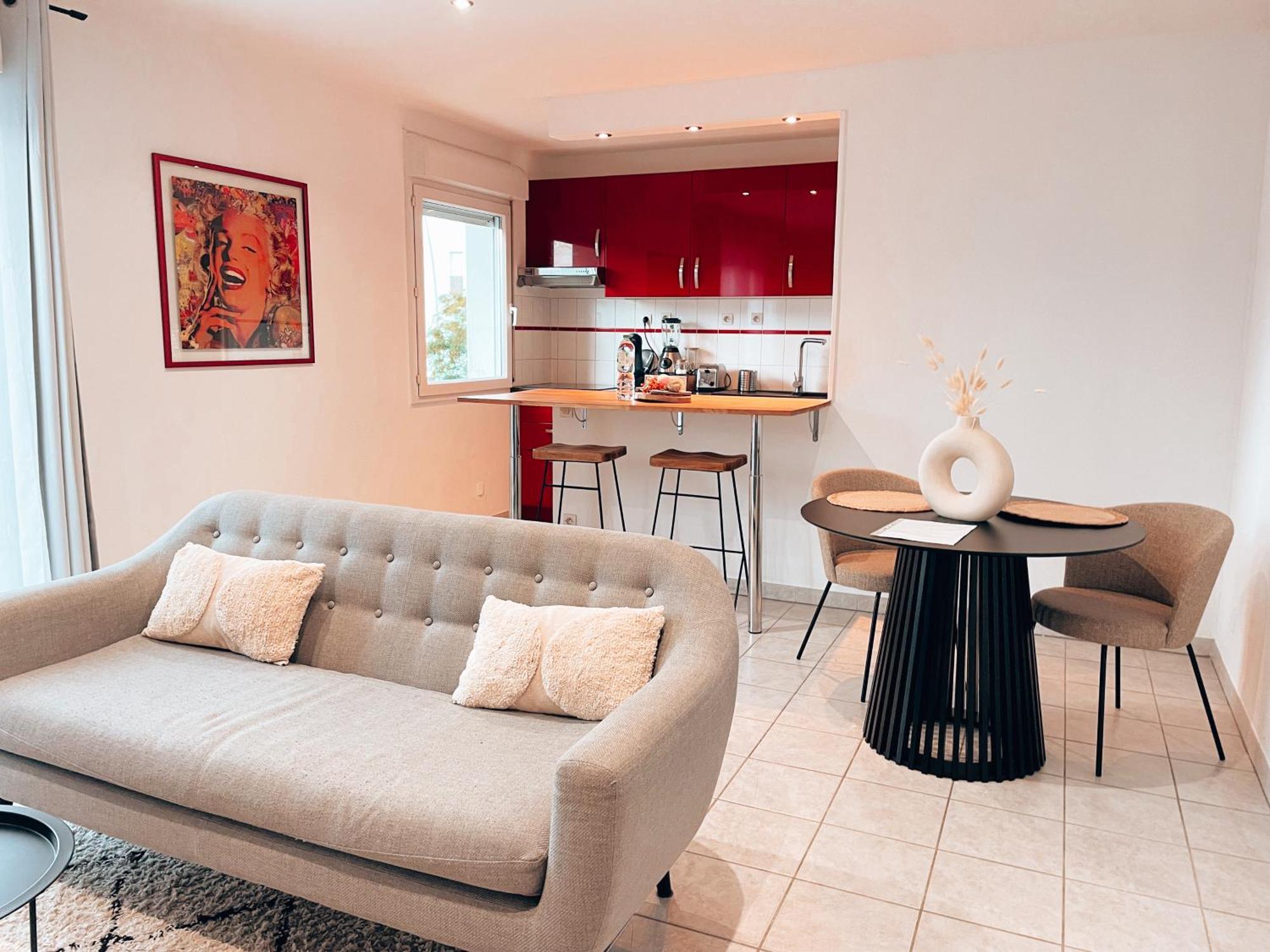 Elegant T2 Blagnac - Parking -Aeroport-Airbus- Meett Apartman Kültér fotó